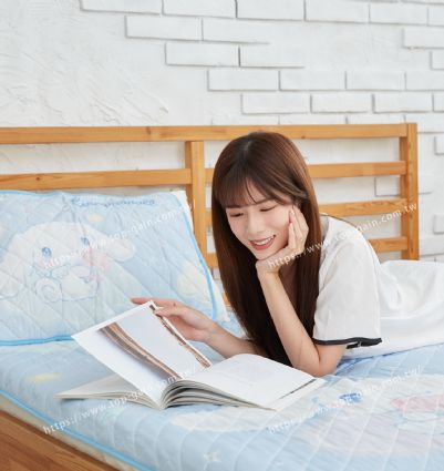 三麗鷗 涼感床墊枕墊組-單人